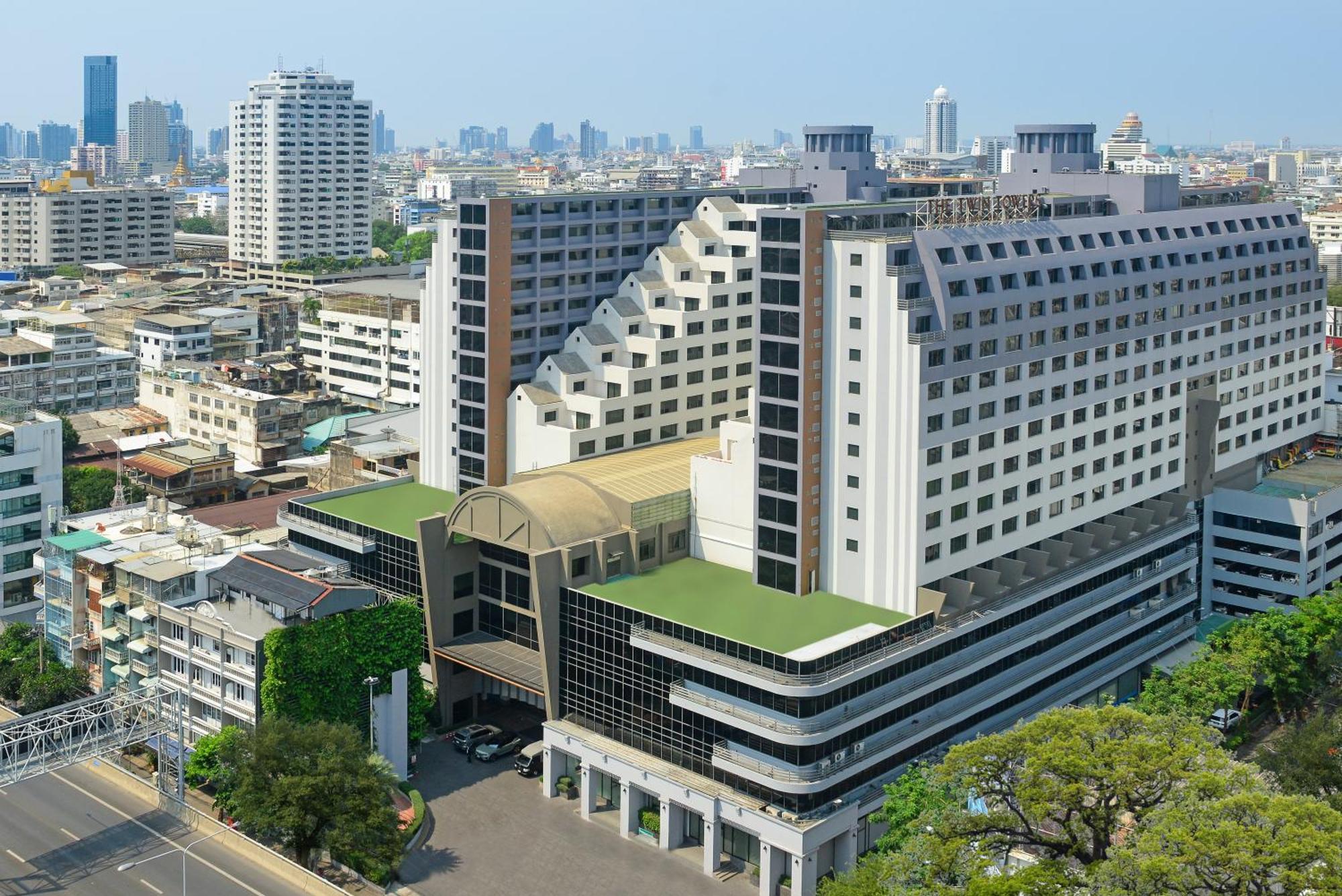Twin Towers Hotel Bangkok Exterior foto